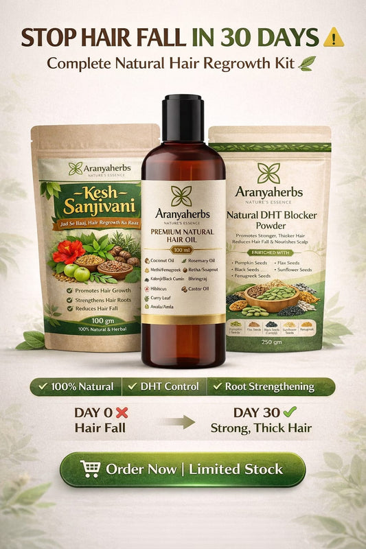 Why Is My Hair Falling Out? 5 Hidden Triggers and the Ayurvedic "Jad Se Ilaaj" (Root Solution)